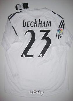 david beckham jersey number real madrid