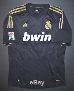 2011/2012 Adidas Real Madrid Cristiano Ronaldo Away Black Gold ...