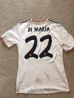 Angel Di Maria Match Worn Real Madrid 