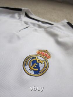 03/04 Real Madrid ZIDANE Soccer Jersey Football Shirt France L AUTHENTIC