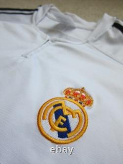 03/04 Real Madrid ZIDANE Soccer Jersey Football Shirt France M AUTHENTIC