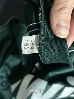 100% Authentic/Original Madrid 2012/13 Green Third Kit Ozil #10 XL