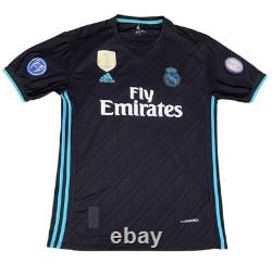 100% Authentic Ronaldo Real Madrid 2017/2018 Away Jersey Adidas Size Large Men