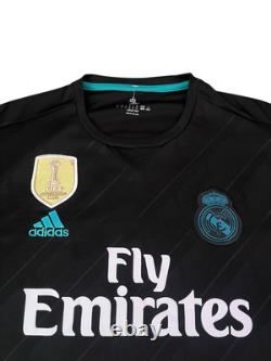 100% Authentic Ronaldo Real Madrid 2017/2018 Away Jersey Adidas Size Large Men