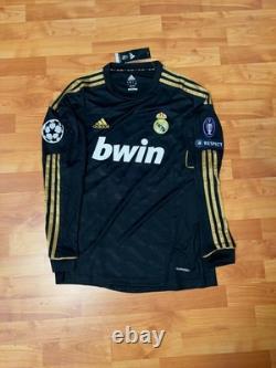 11/12 Ronaldo #7 Madrid Away Kit With UCL Size Small