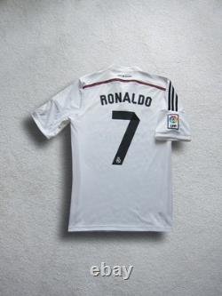 14/15 Real Madrid RONALDO Soccer Jersey Football Shirt Portuga M AUTHENTIC 14/15 Real Madrid RONALDO Soccer Jersey Football Shirt Portuga M AUTHENTIC