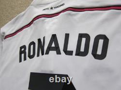 14/15 Real Madrid RONALDO Soccer Jersey Football Shirt Portuga M AUTHENTIC