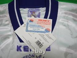 1996-1997 Real Madrid Los Blancos Champion Jersey Shirt Camiseta Kelme M BNWT