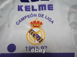 1996-1997 Real Madrid Los Blancos Champion Jersey Shirt Camiseta Kelme M BNWT