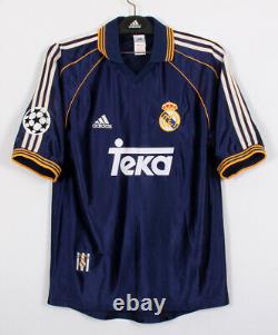 1998-99 REAL MADRID third 3rd S/S No. 7 RAUL UEFA Champions 98-99 Jersey Shirt