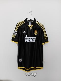 1999/00/01 Real Madrid Away Shirt Jersey No. 7 Raul Size XL
