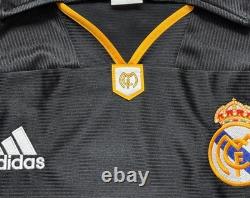 1999/00 Real Madrid Away Jersey #3 Roberto Carlos Large adidas reissue kit