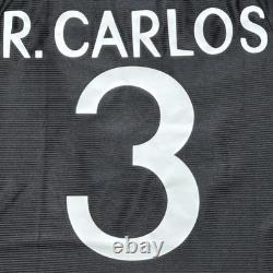 1999/00 Real Madrid Away Jersey #3 Roberto Carlos Large adidas reissue kit