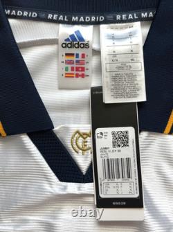 1999/00 Real Madrid Home Jersey #3 Roberto Carlos XL adidas reissue kit