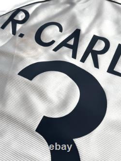1999/00 Real Madrid Home Jersey #3 Roberto Carlos XL adidas reissue kit