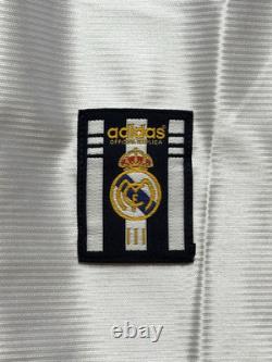 1999/00 Real Madrid Home Jersey #3 Roberto Carlos XL adidas reissue kit