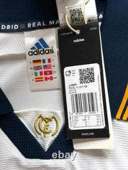 1999/00 Real Madrid Home Jersey #7 Raul Gonzalez Medium adidas reissue kit