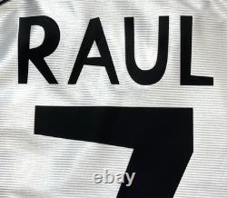 1999/00 Real Madrid Home Jersey #7 Raul Gonzalez Medium adidas reissue kit