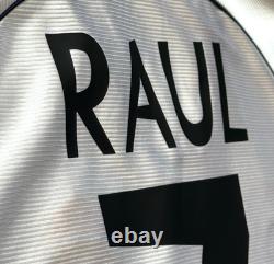 1999/00 Real Madrid Home Jersey #7 Raul Gonzalez Medium adidas reissue kit