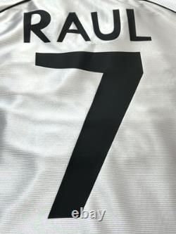 1999/00 Real Madrid Home Jersey #7 Raul Gonzalez Medium adidas reissue kit
