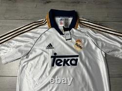 1999 2000 Real Madrid Away Official Soccer Jersey Size XL