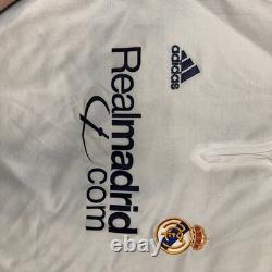 20001-2002 Authentic Real Madrid Home Jersey Raul #7 Size M Remade In 03-04