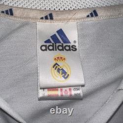 20001-2002 Authentic Real Madrid Home Jersey Raul #7 Size M Remade In 03-04