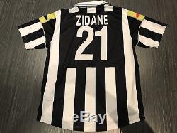 2000-01 Juventus Shirt Jersey Italy Football Zidane France Real Madrid Size XL