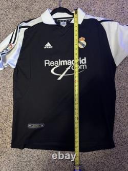 2001 REAL MADRID ADIDAS L SPAIN ESPAñA JERSEY LFP ZIDANE FIGO CASILLAS