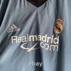 2001 Real Madrid Home Adidas M Jersey Lfp Spain España Size Large