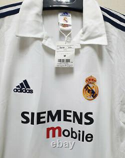 2002-03 Real MADRID Home L/S No. 5 ZIDANE UEFA Champions League 02-03 jersey RMCF