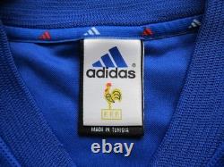 2002 France ZIDANE Soccer Jersey Football Shirt Real Madrid L AUTHENTIC