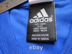 2002 France ZIDANE Soccer Jersey Football Shirt Real Madrid L AUTHENTIC