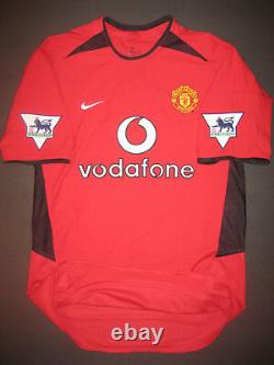 2002 Nike Manchester United David Beckham Jersey Shirt Kit Real Madrid England