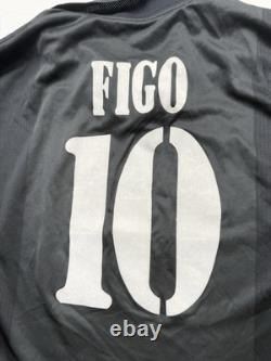 2002 Real Madrid Luis Figo Adidas Authentic Jersey Football Rare