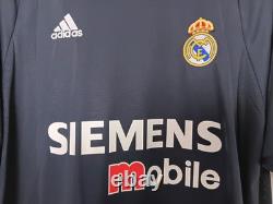 2003/04 Real Madrid Away Shirt Jersey No. 23 Beckham Size XL