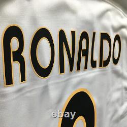 2003/04 Real Madrid Home Jersey #9 RONALDO XL ADIDAS Soccer LOS BLANCOS NEW