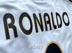 2003/04 Real Madrid Home Jersey #9 Ronaldo XL Adidas Soccer Football R9 NEW