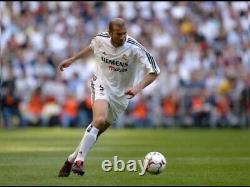 2003/04 Real Madrid Home, ZIDANE 5, Size Large