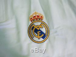 2003-2004 Real Madrid Jersey Shirt Camiseta Home UEFA Champions League L/S M NWT