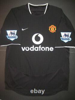 2003-2005 Nike Manchester United Cristiano Ronaldo Away Jersey Shirt Real Madrid