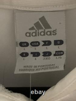 2004-05 David Beckham #23 Real Madrid Football Soccer Jersey Mens L Adidas NWT