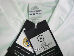2004-2005 Real Madrid Home Jersey Shirt Camiseta Siemens UEFA UCL L/S L BNWT