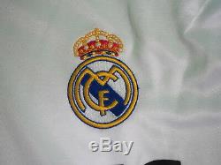 2004-2005 Real Madrid Home Jersey Shirt Camiseta Siemens UEFA UCL L/S L BNWT