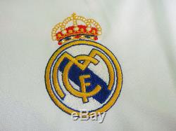2004-2005 Real Madrid Home Jersey Shirt Camiseta UEFA Champions League CL L/S S