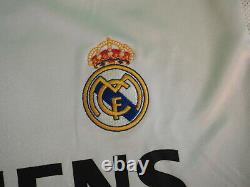 2004-2005 Real Madrid Jersey Shirt Camiseta Home Adidas Siemens mobile L BNWT