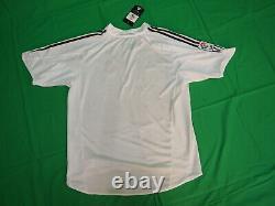 2004-2005 Real Madrid Jersey Shirt Camiseta Home Adidas Siemens mobile L BNWT