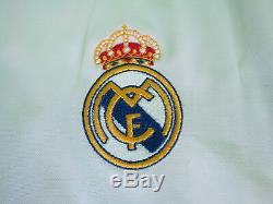 2004-2005 Real Madrid Jersey Shirt Camiseta Home Adidas Siemens mobile L/S M NWT