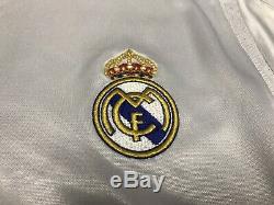 2004 2005 Real Madrid Ronaldo Jersey Shirt Kit Home White Adidas 9 M Medium Rare