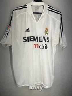 2005 Adidas Real Madrid Home Jersey David Beckham #23 Men Sz Large Liga England